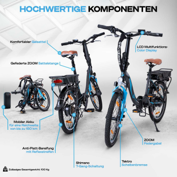 Sportstech Bluewheel BXB55 E-Bike