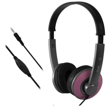 e5 LOOP Stereo Headset, pink