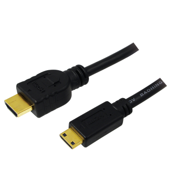 Kabel HDMI auf HDMI Mini High Speed mit Ethernet, 1,5m