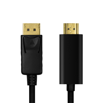 LogiLink DisplayPort Kabel, DP 1.2 to HDMI 1.4, 2m