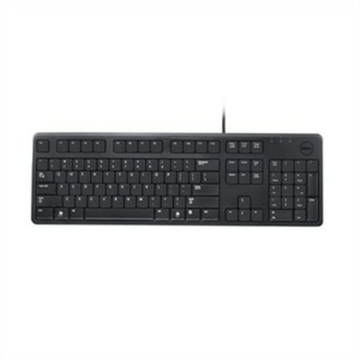 Dell KB212-B Quietkey USB Tastatur in Schwarz