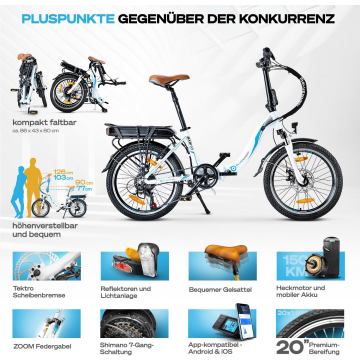 Sportstech Bluewheel BXB55 E-Bike