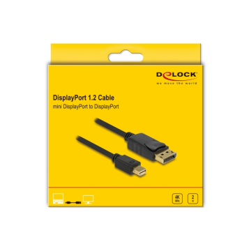 Delock Mini DisplayPort 1.2 zu Displayport Kabel