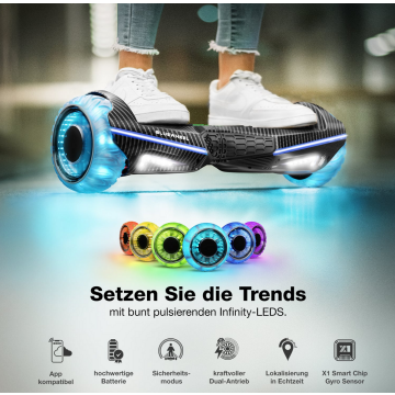 Sportstech Bluewheel HX360 Hoverboard