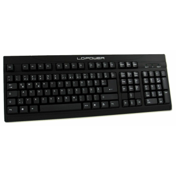 LC-Power BK-902 USB Tastatur, schwarz