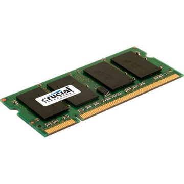 2GB Crucial DDR2 PC2-6400 CL6 Notebook Arbeitsspeicher