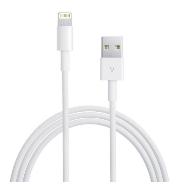 Lightning USB Kabel für iPhone 5, 6 & 7, 3m, weiß