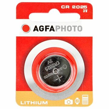 AgfaPhoto CR2025 Lithium Knopfzelle Batterie 3.0V