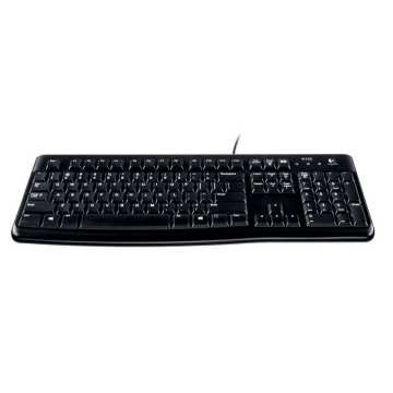 Logitech K120 USB Tastatur, schwarz