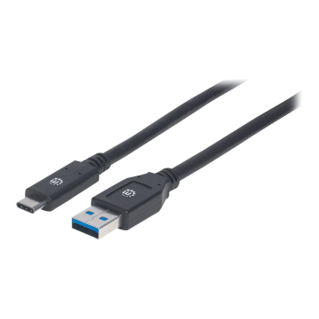 Manhattan USB-C 3.1 Gen2 Kabel C-Stecker zu A-Stecker,...