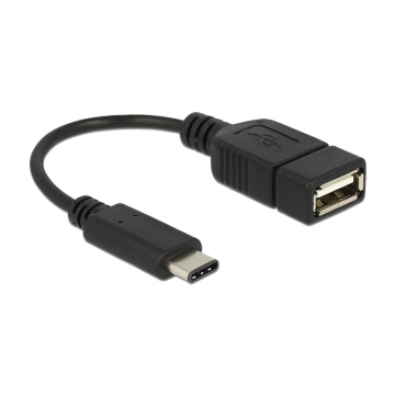 Delock Adapterkabel USB Type-C 2.0 Stecker > USB 2.0 Typ...