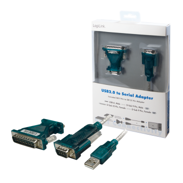 LogiLink&reg; USB 2.0 - Seriell Adapter